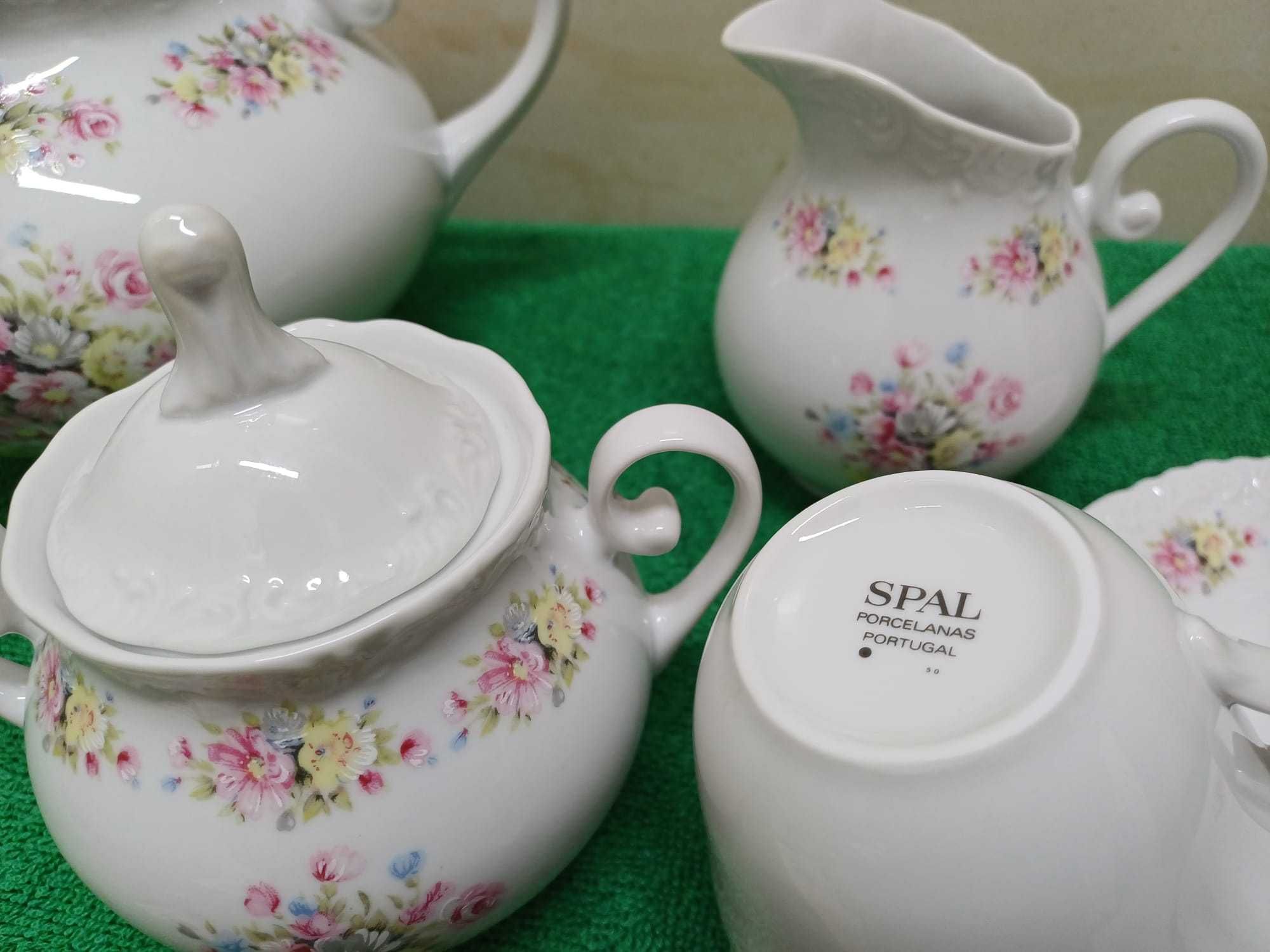 Serviço cha Porcelana Spal