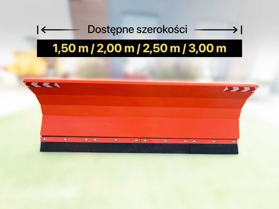 SUPER OFERTA Pług do śniegu - 1,5 m / 2,0 m / 2,5 m / 3,0 m - DOSTAWA!