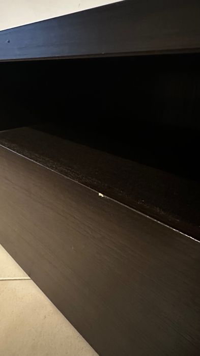 Móvel de TV IKEA BESTÅ — Preto-Castanho