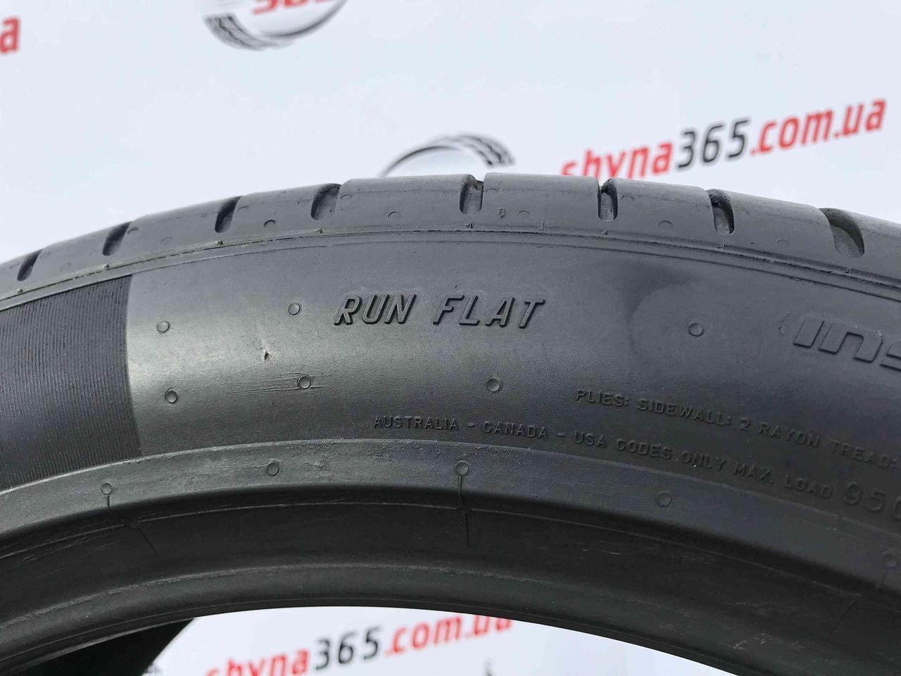 275/40 r20 pirelli pzero pz4 run flat 6mm шини бу