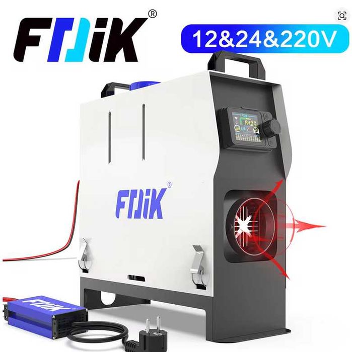 Webasto Garażowe ogrzewanie 8KW + zasilacz 230v