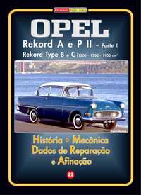 Opel Olympia-Rekord Opel-Rekord A e PII Manual Técnico