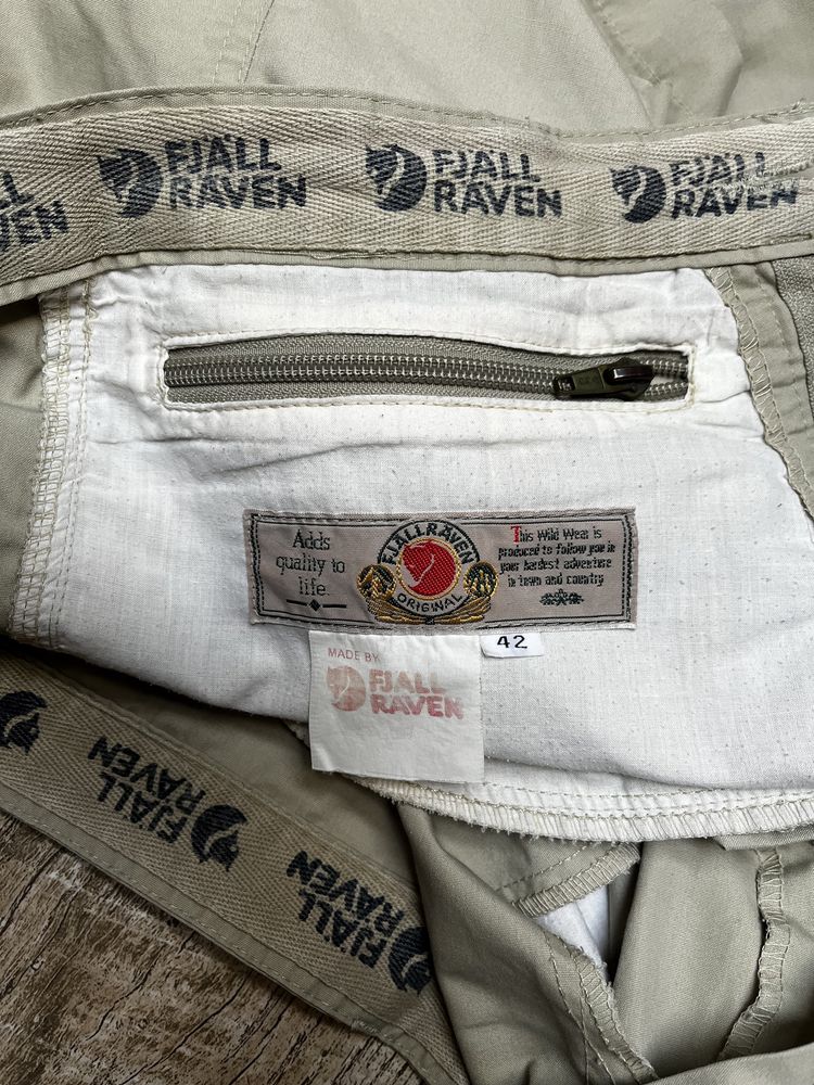 Fjallraven trekkingowe  spodenki szorty damskie