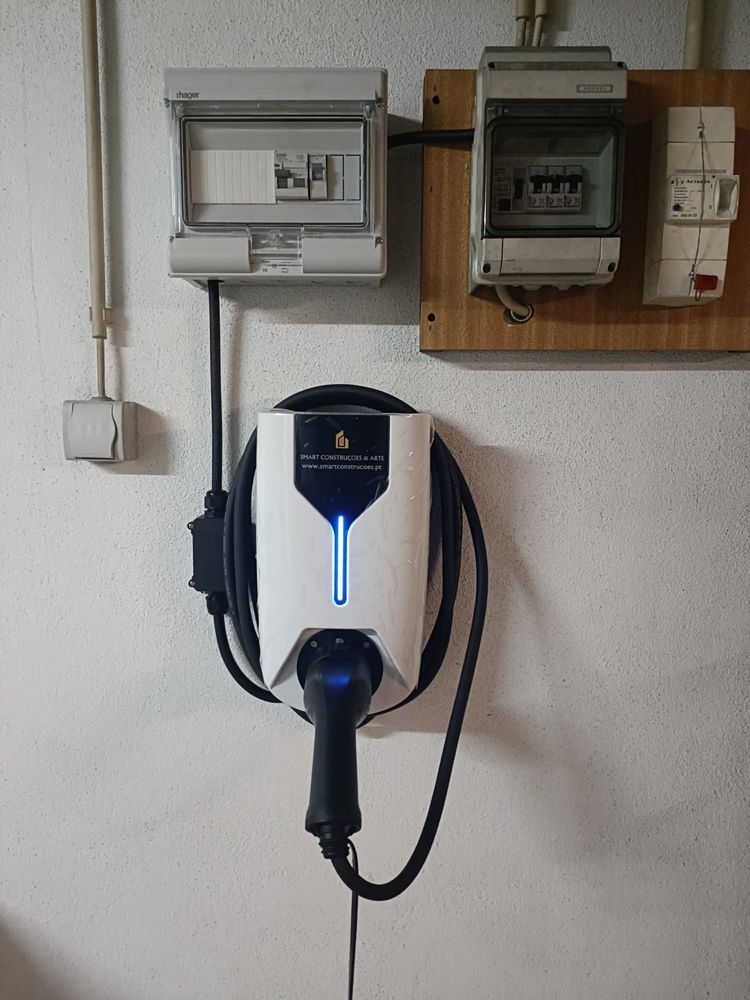 carregador para veículos elétricos 7Kw- 6A a 32A+Instalação 425€