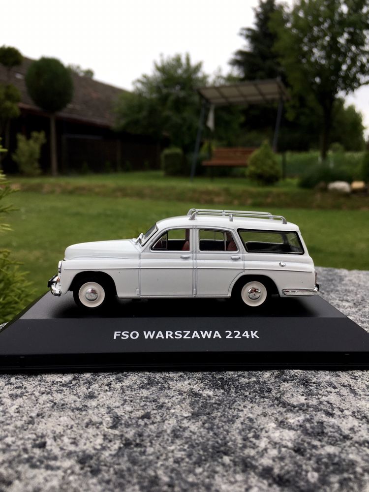 Czasopismo-WARSZAWA 224K-auta PRL,model,kolekcja,legendy FSO,kolekcja