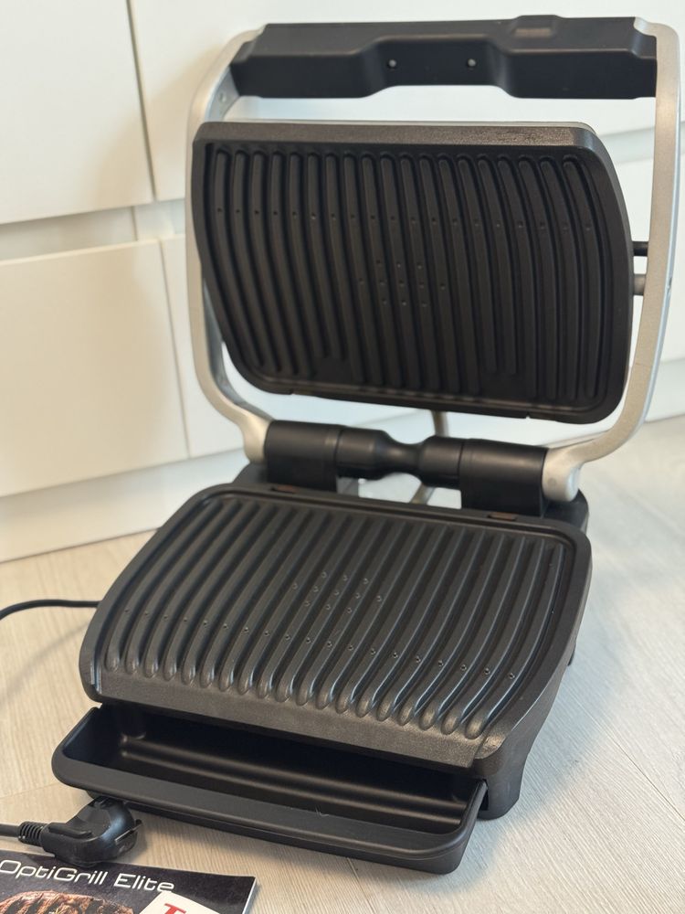 Гриль TEFAL OptiGrill Elite GC750D30, б/в