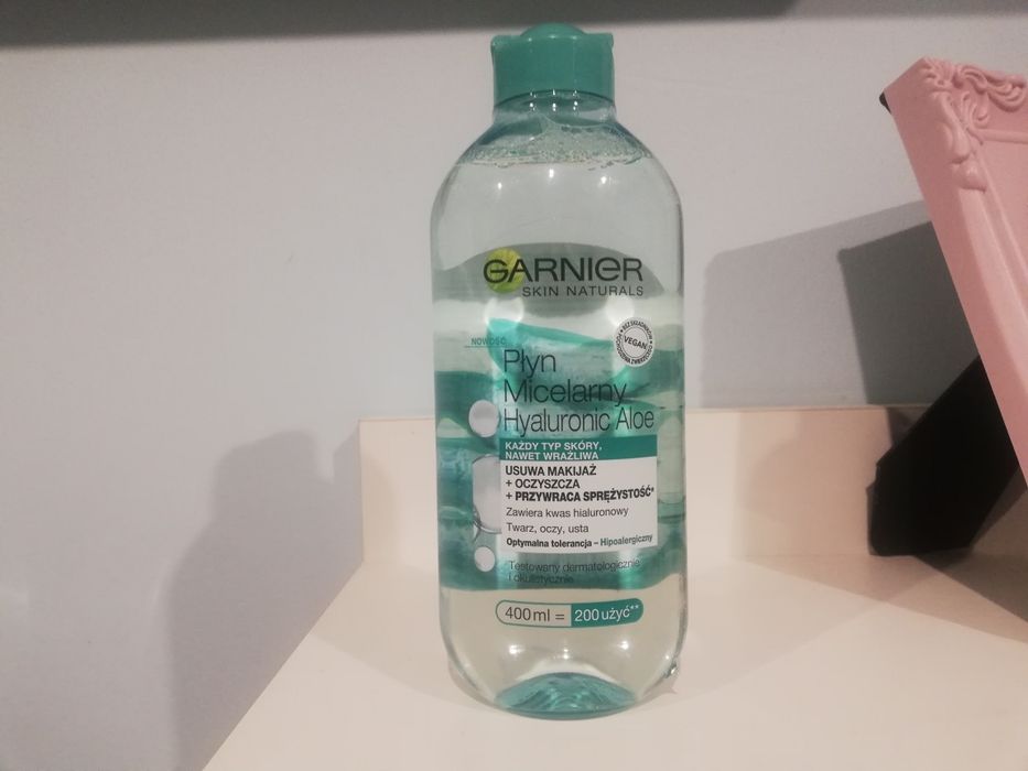 Nowy Płyn micelarny Garnier Hyaluronic Aloe