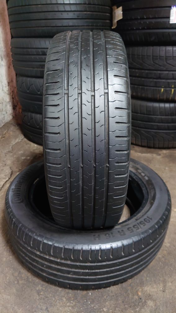 Пара летних шин Continental Conti Eco Contact 5 195/55 r16 195 55 16