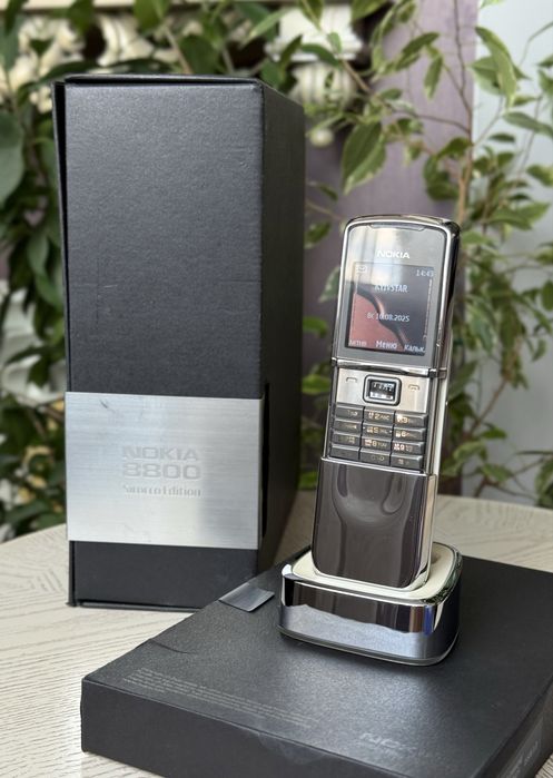Nokia 8800 Sirocco Chrome. ОРИГІНАЛ! Офіційна UA!