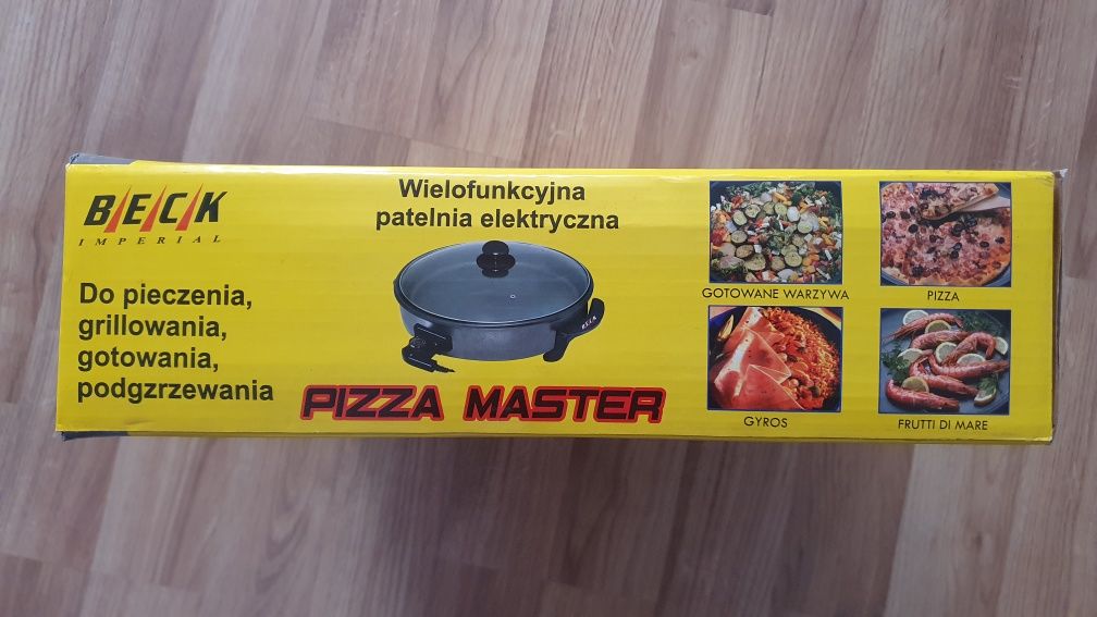 Wielofunkcyjna patelnia elektryczna Pizza Master Beck