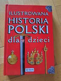 Jak nowa ksiazka Ilustrowana Historia Polski dla dzieci