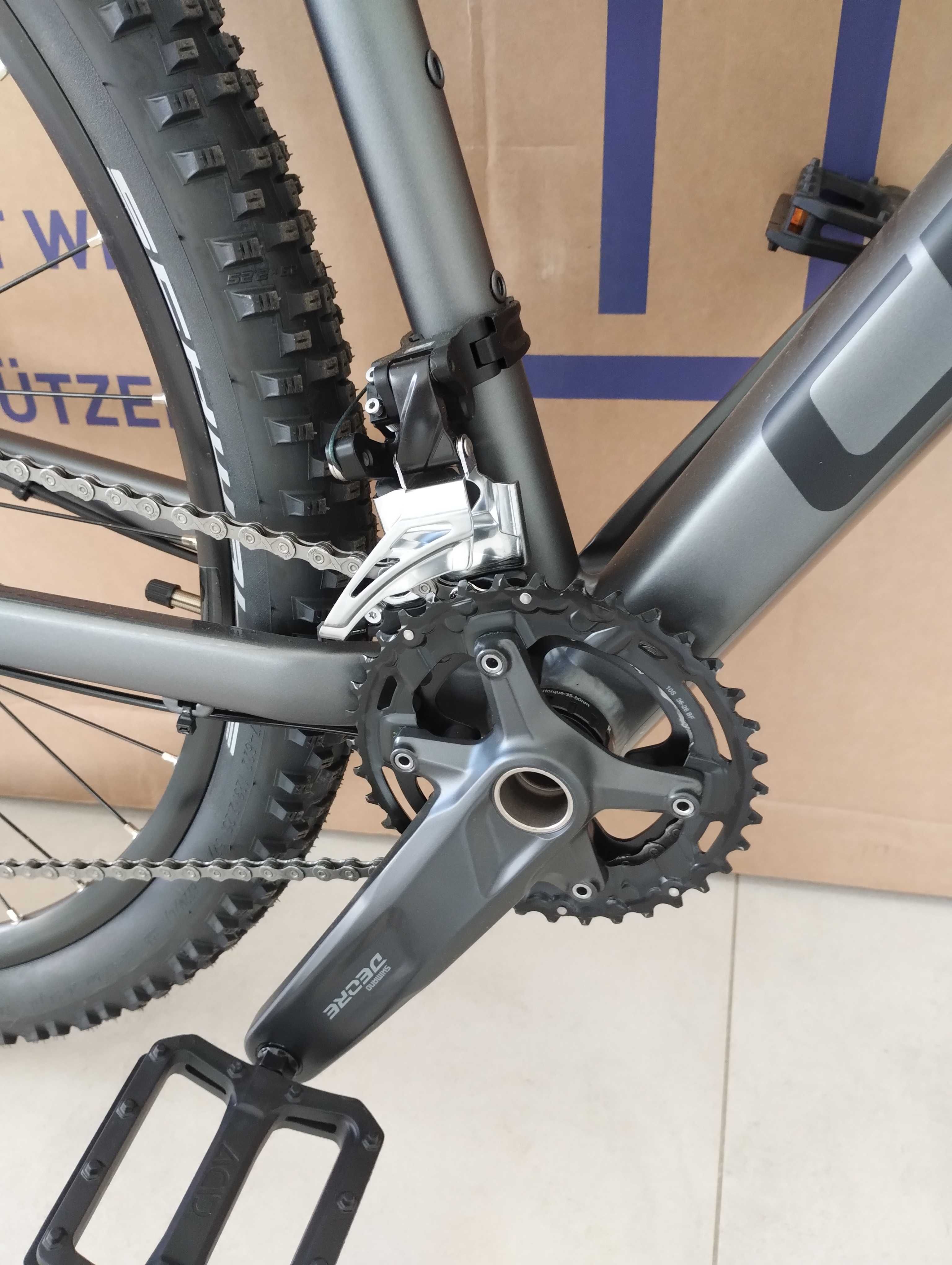 Nowy Cube Aim EX Deore 2×10 grey'n'red  M 18"/29"