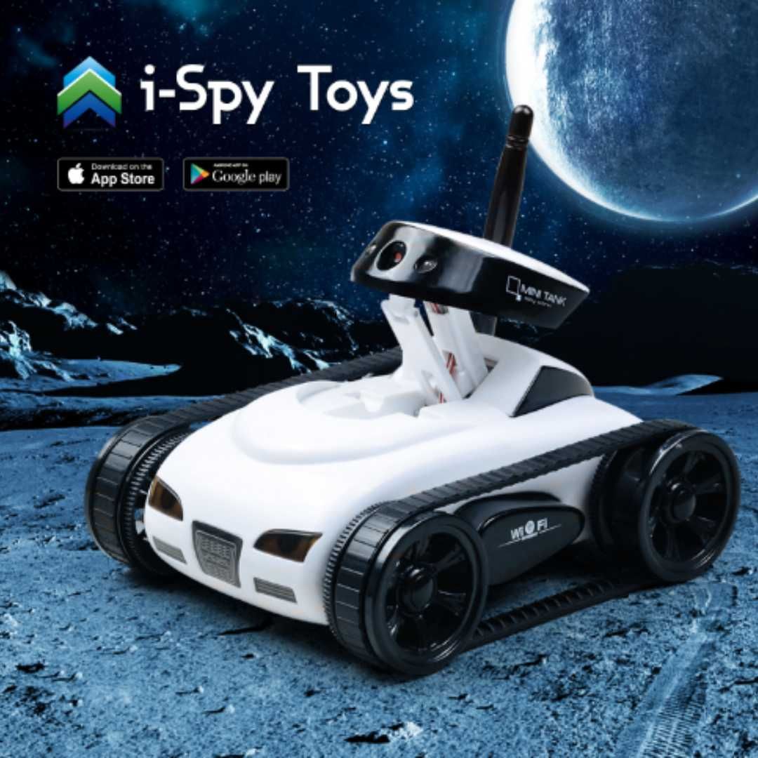 Радиоуправляемый робот-танк с видеокамерой I - SPY