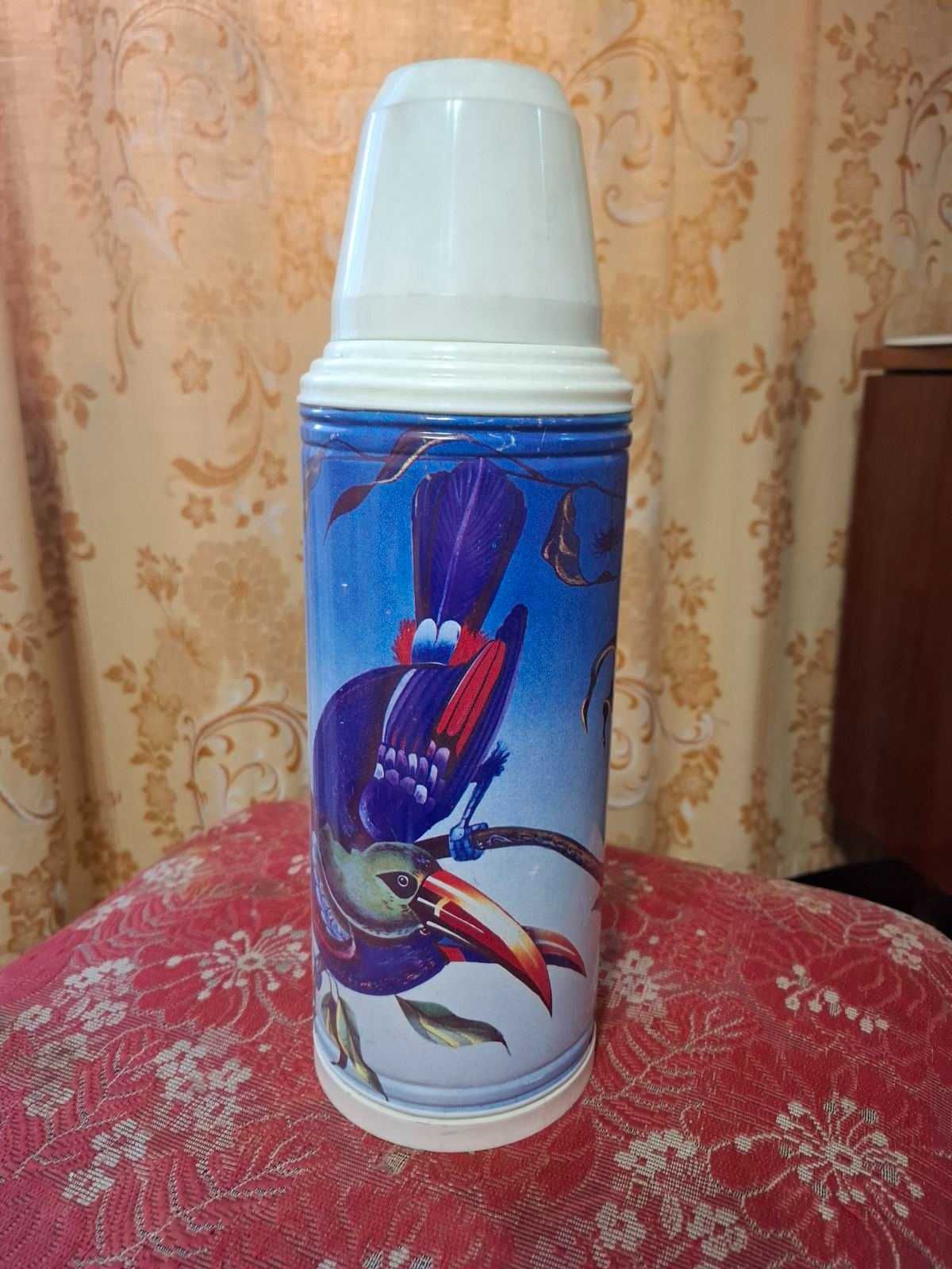 Термос со стеклянной колбой