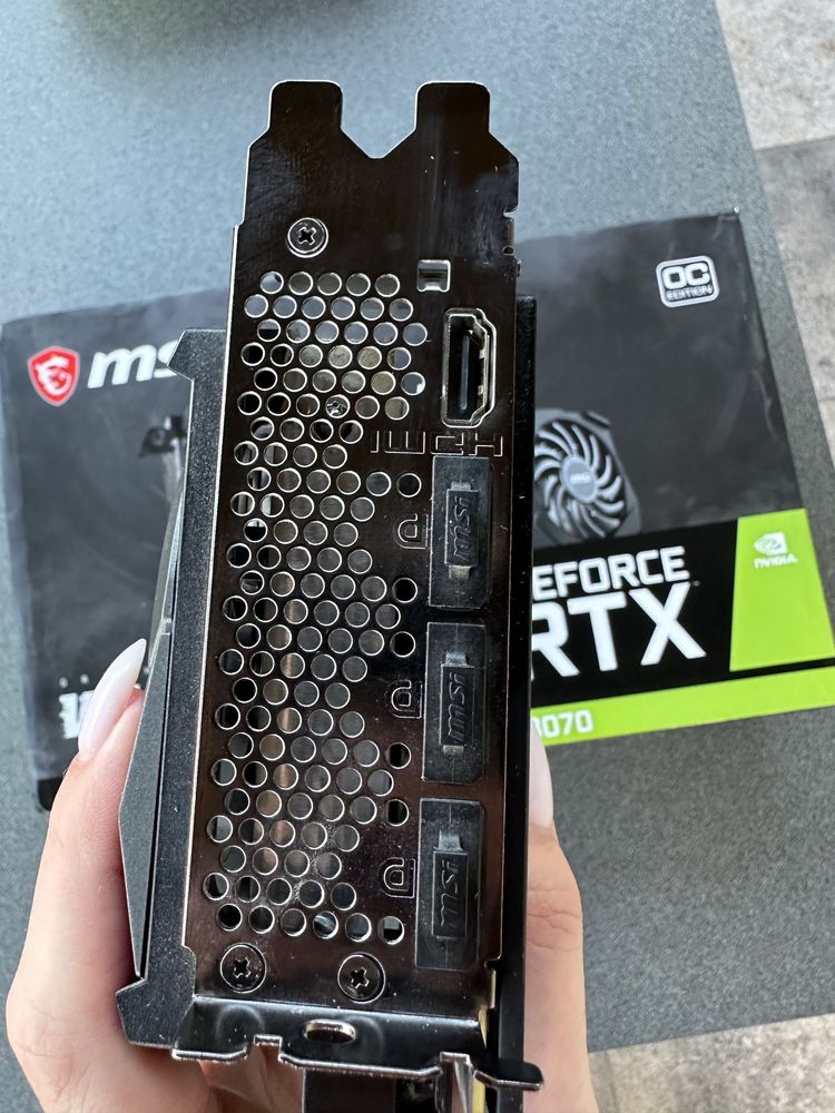 Видеокарта MSI RTX 3070  Ventus 3X