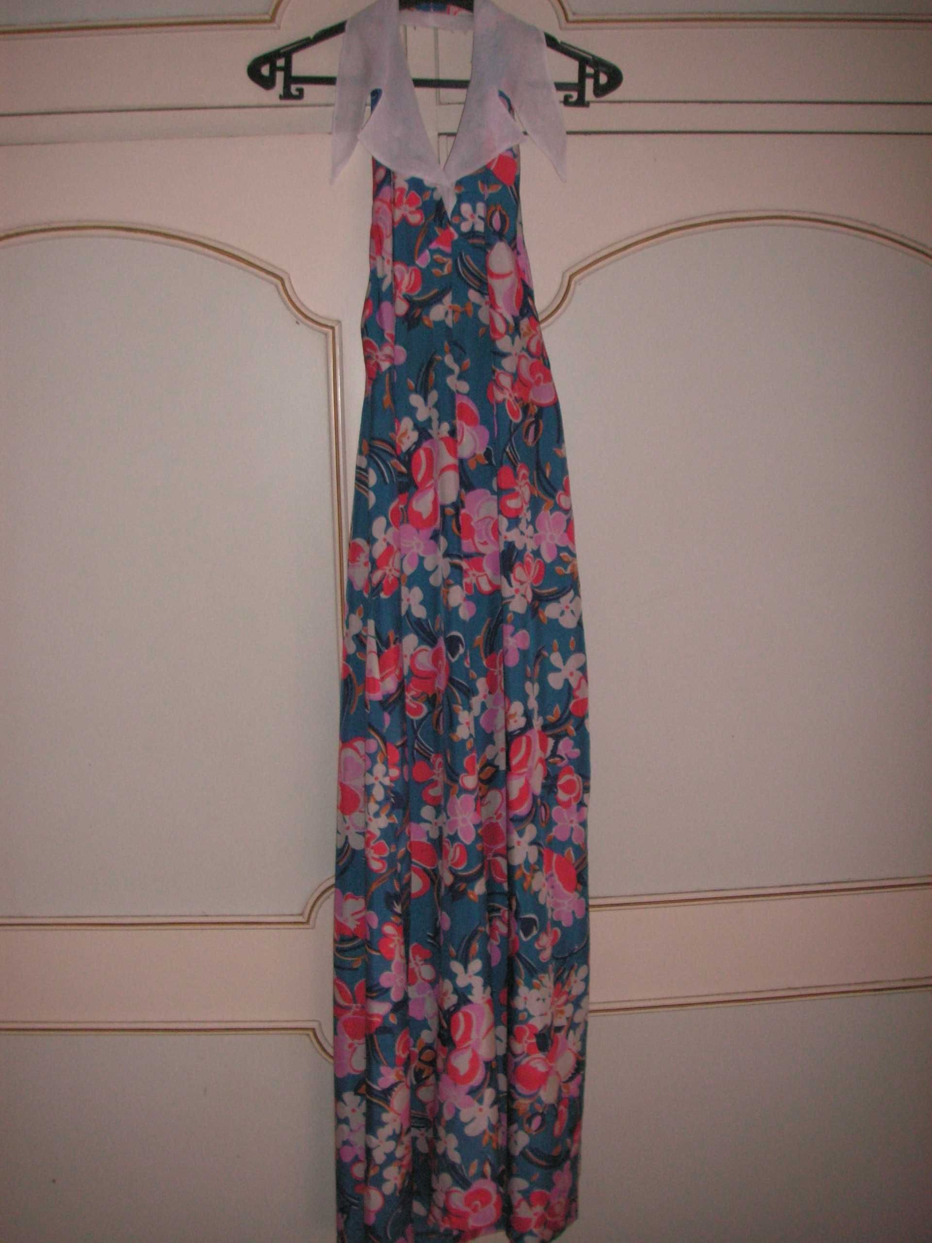 Vestido Maxi / Comprido em Seda