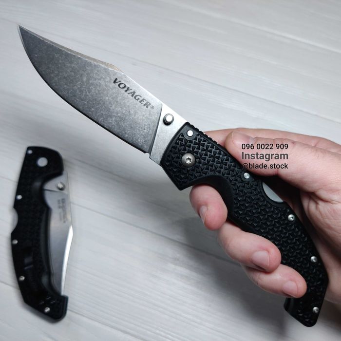 Оригинал Cold Steel  Voyager складной тактический нож Tri-Ad Lock