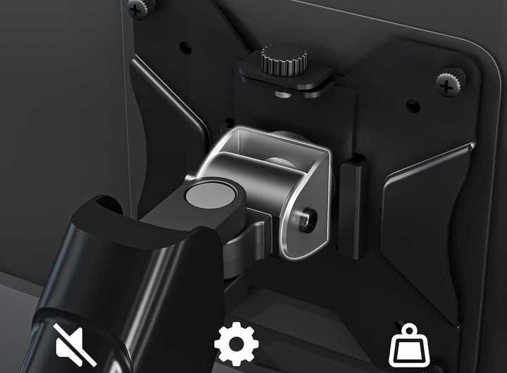 Podwójny Uchwyt BONTEC do Monitorów 13-32", Ergonomiczny, Obrotowy