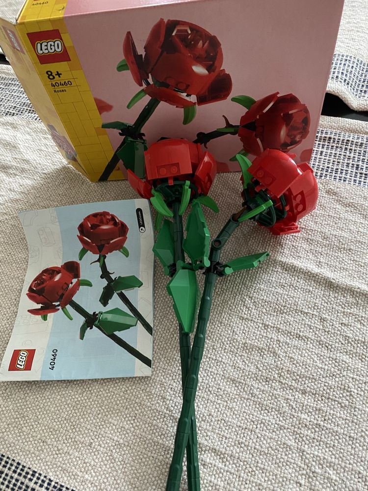 Lego róże klocki