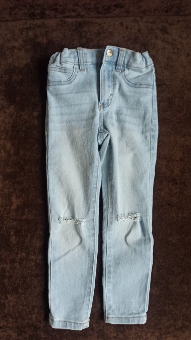 Jeans dziewczęce firmy Reserved rozm. 110 cm