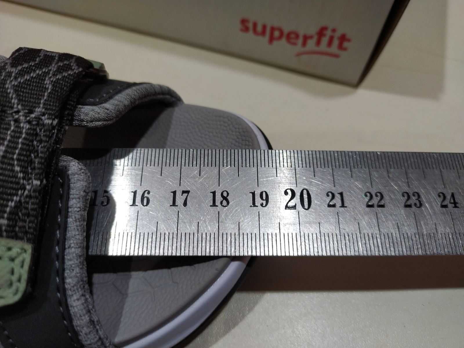 Новые босоножки Superfit 30р, стелька как крокс