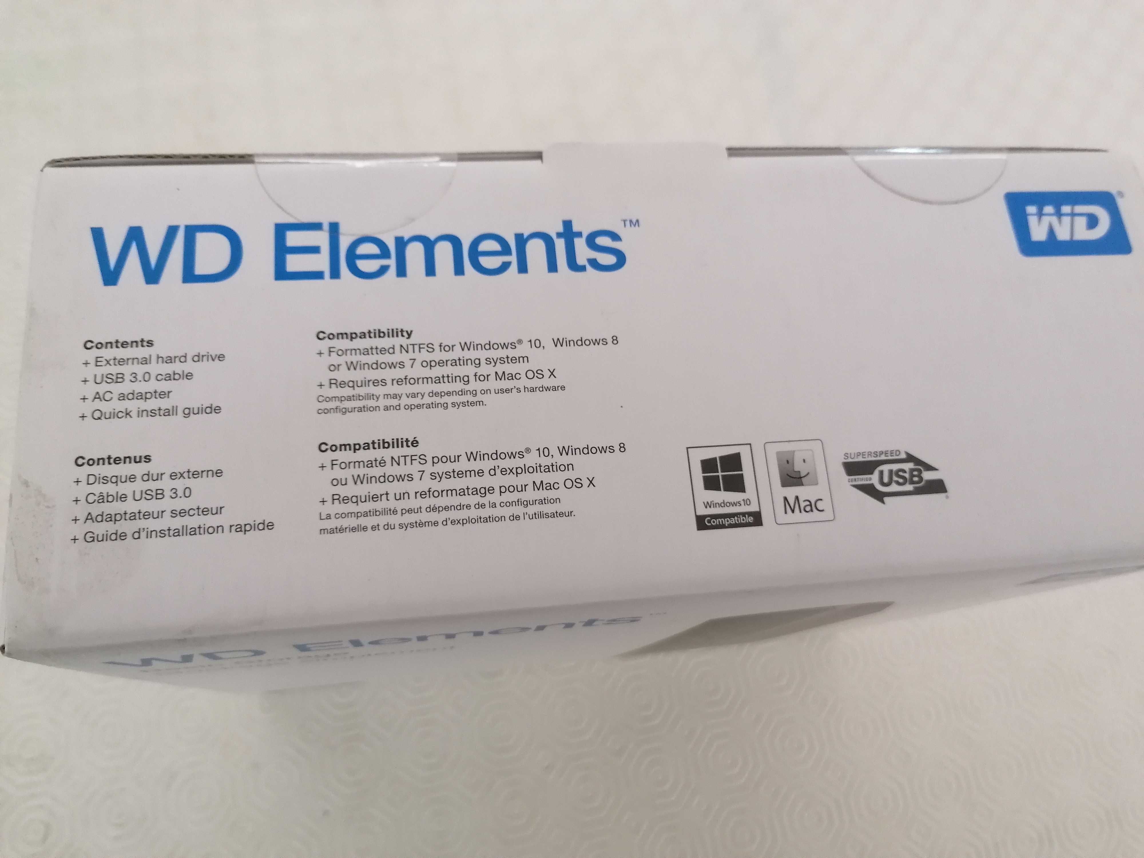 WD 6TB Elements (NOVO - SELADO)
