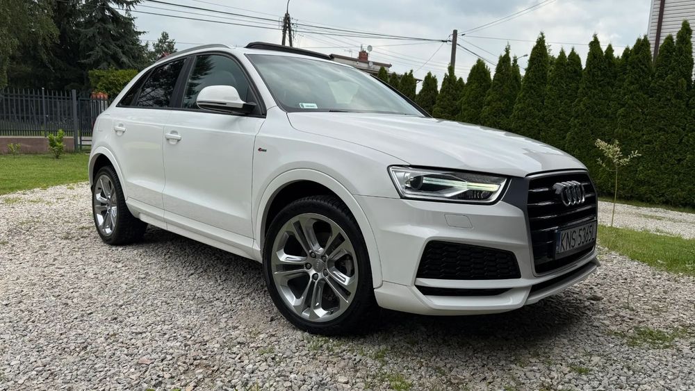 Audi Q3 S-Line * Premium * 2-WŁ * Panorama * Alu 19 * Led * Kamera * KeyLessGo