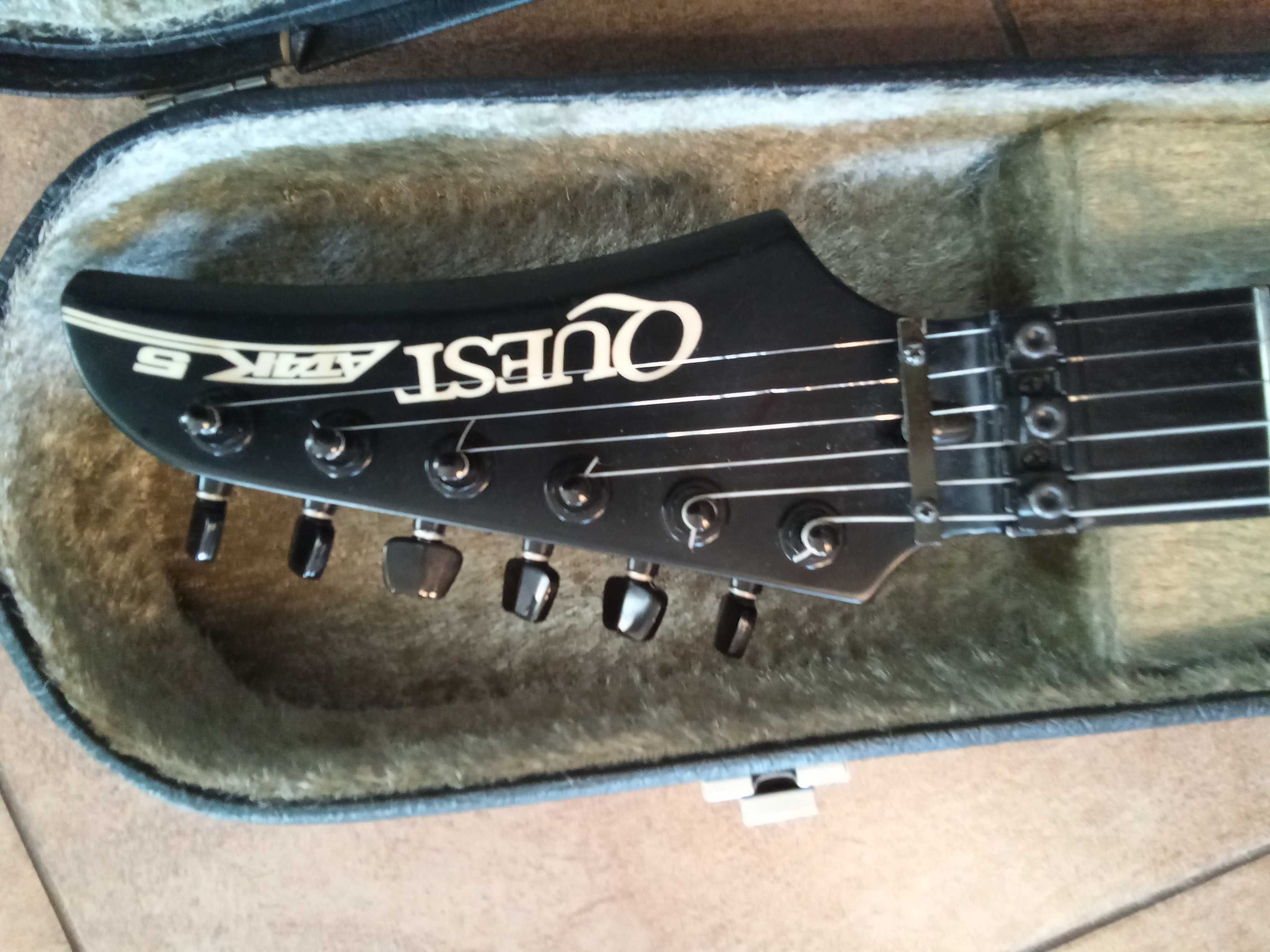 Gitara Quest Atak 5 jak Ibanez Bc Rich Charvel