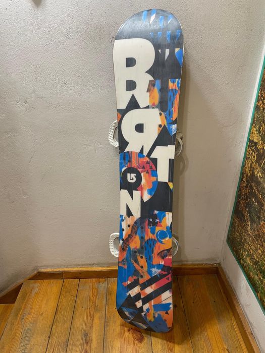 Deska snowboard Burton 154 + wiazania Burton