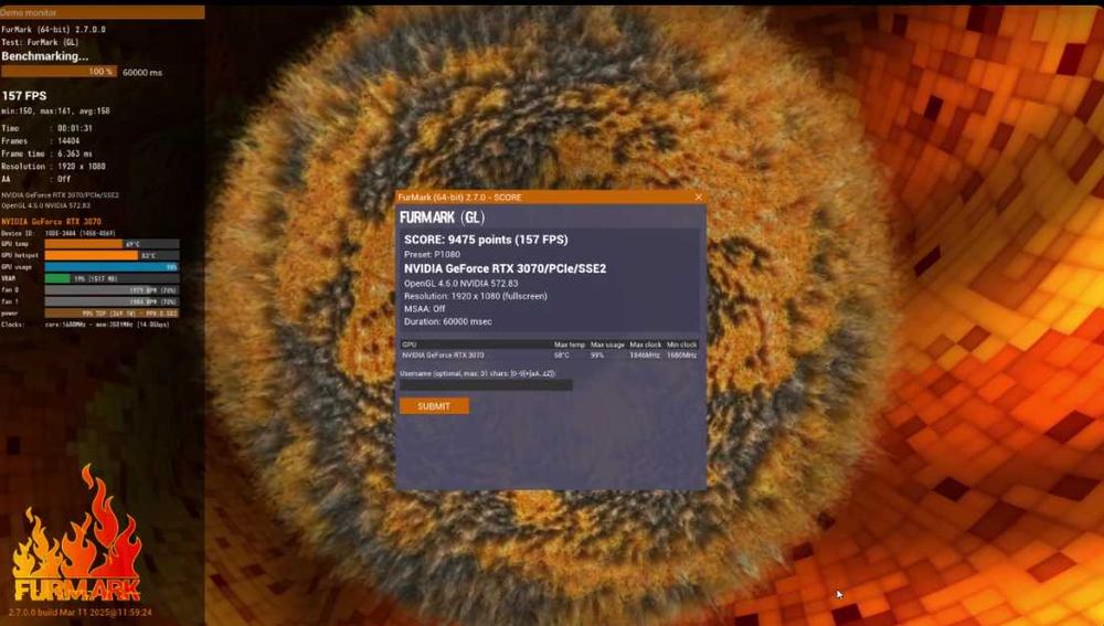 Vendo Placa Gráfica Gigabyte RTX 3070 Aorus Master - Como novo