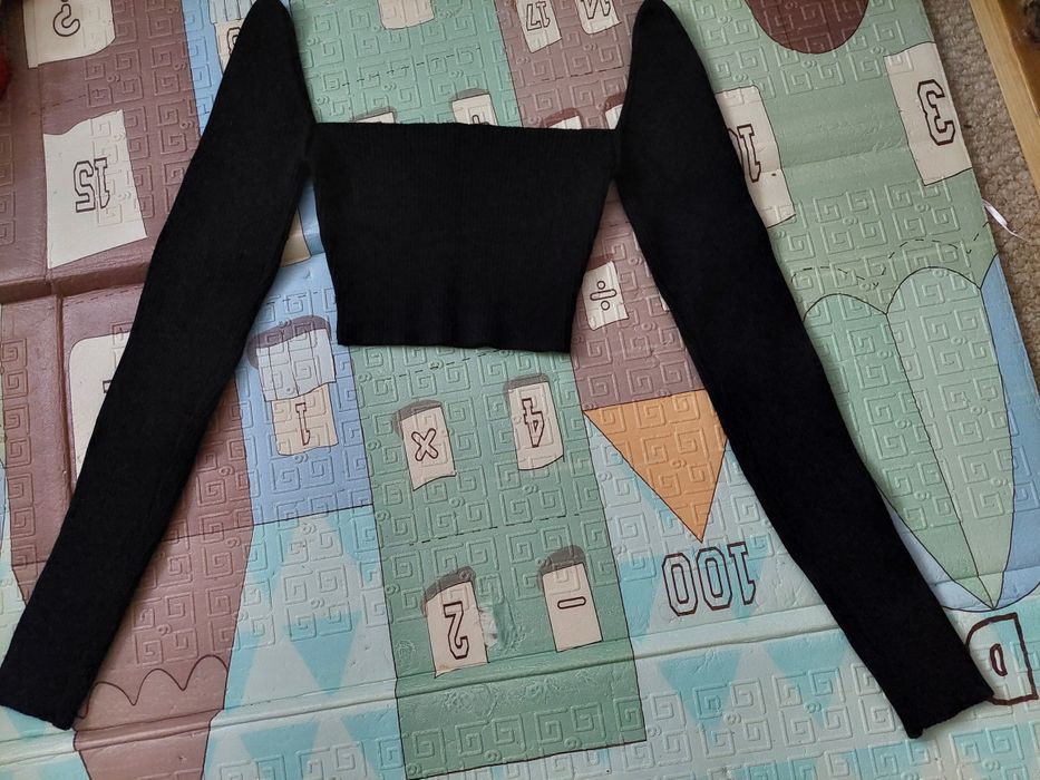 Топ черный STASH размер S новое состояние