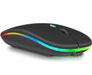 Bezprzewodowa Mysz RGB + 2,4G
