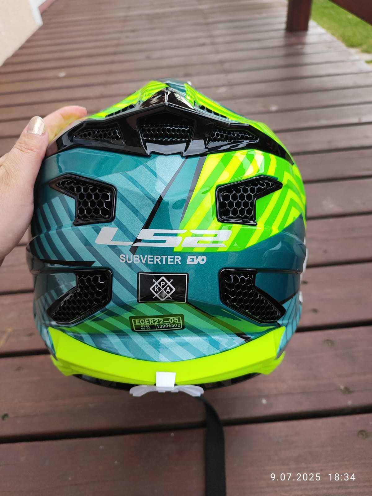 Kask motocyklowy enduro LS2 MX700 SUBVERTER EVO XXXL