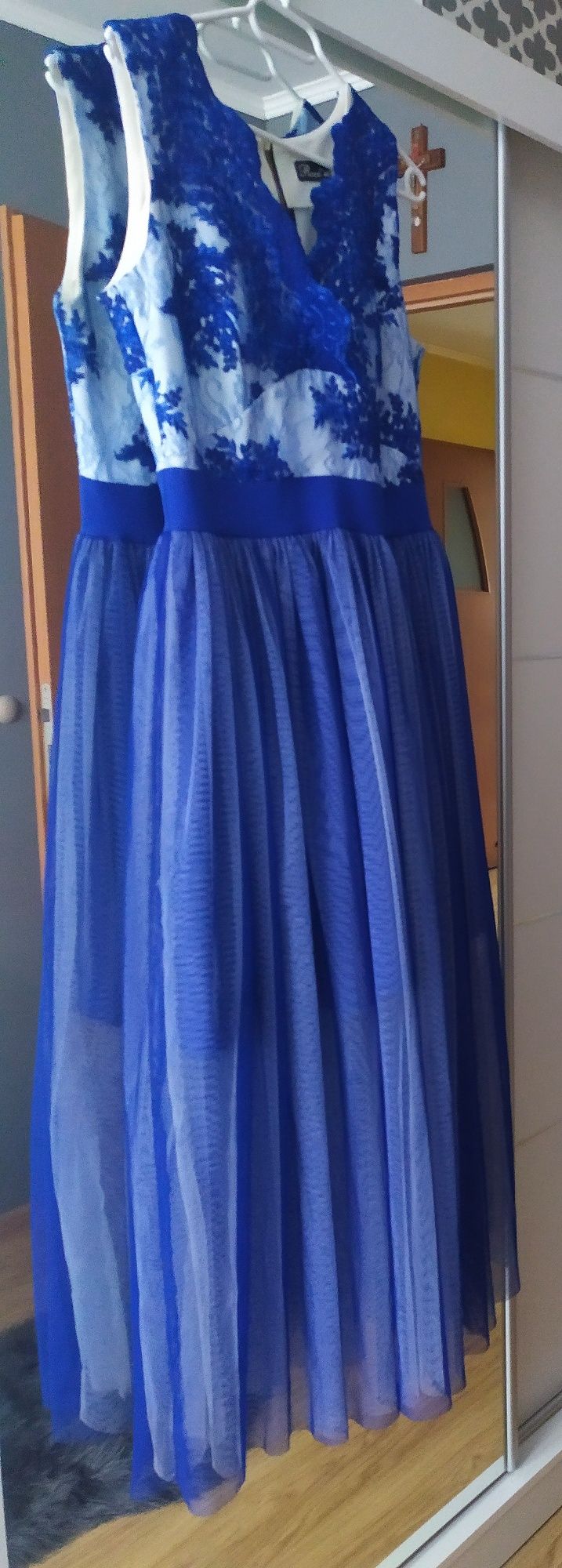 Suknia maxi wizytowa
