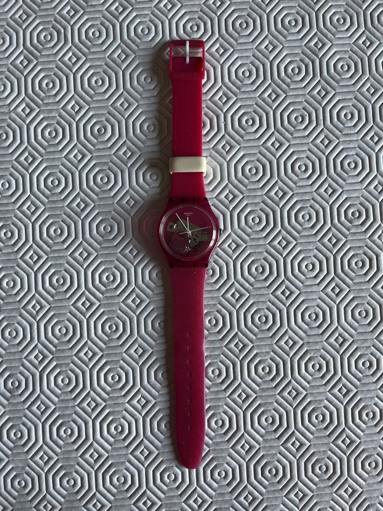 Relógio Rosa Swatch