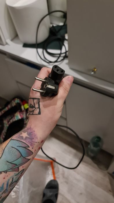 Kabel zasilający PC drukarka zasilacz