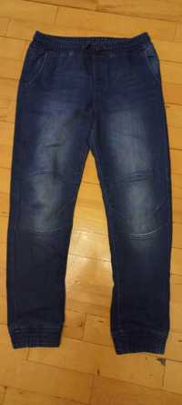 Spodnie dżinsy dresowe