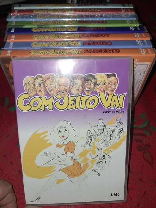 Coleção dvds "Com jeito vai"