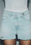 Джинсові шорти zara HIGH-WAIST - MOM FIT нова колекція