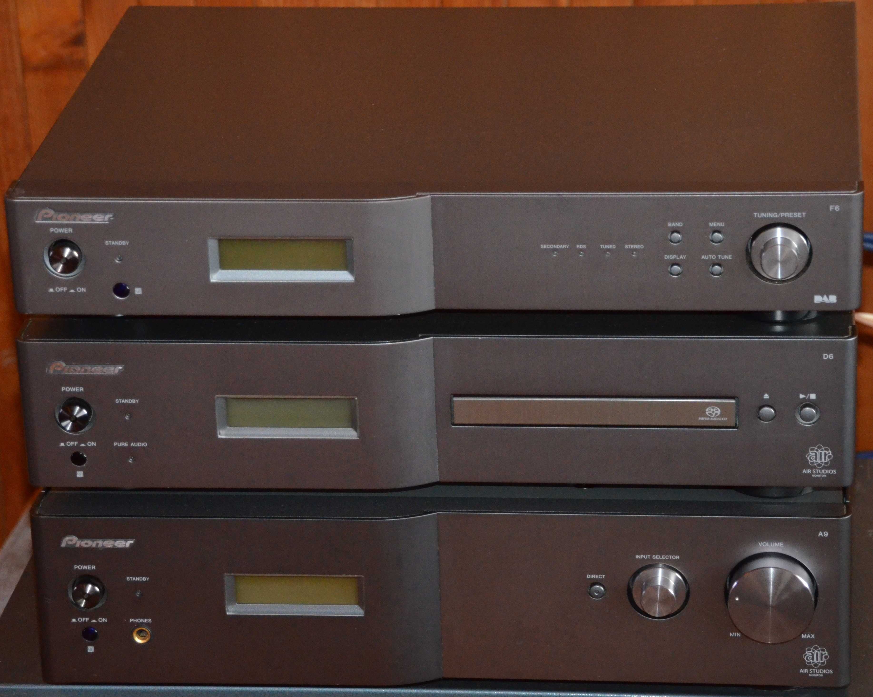 Pioneer  Design Air Studio  G-Clef A-A9J   PD-D6J  F-F6J + Piloty