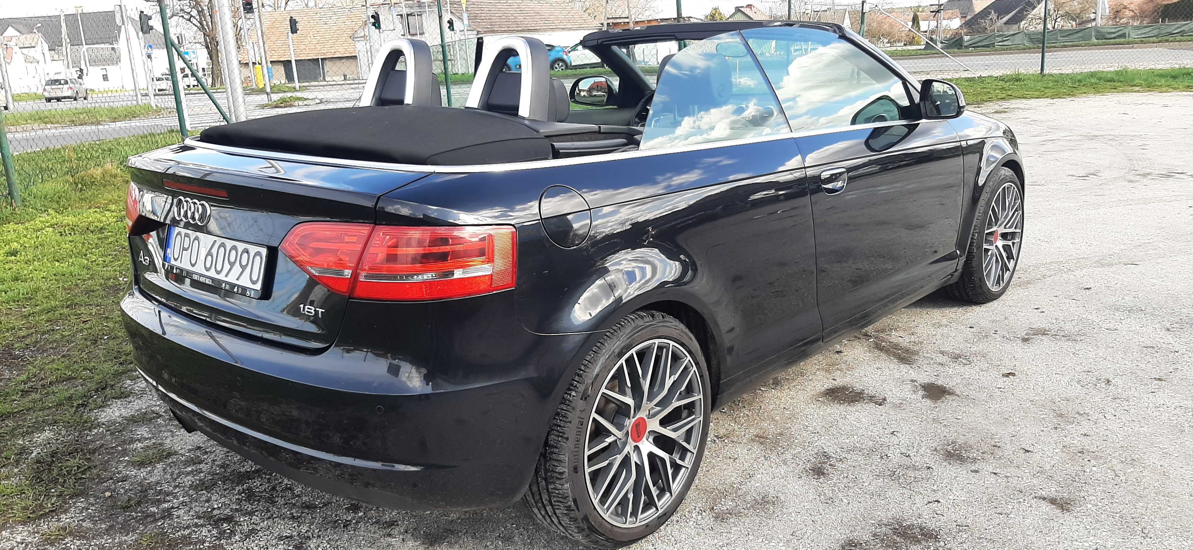 Ąudi A3 Cabrio 8P  1.8T 160KM Stan idealny