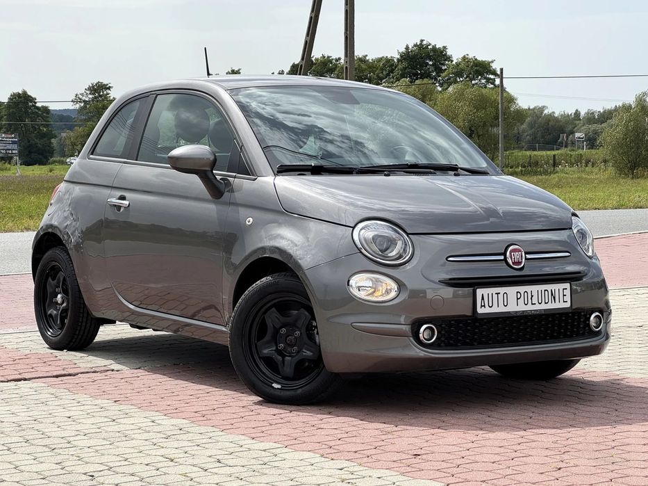 Fiat 500 uszkodzony, bardzo mały przebieg, pali jeździ