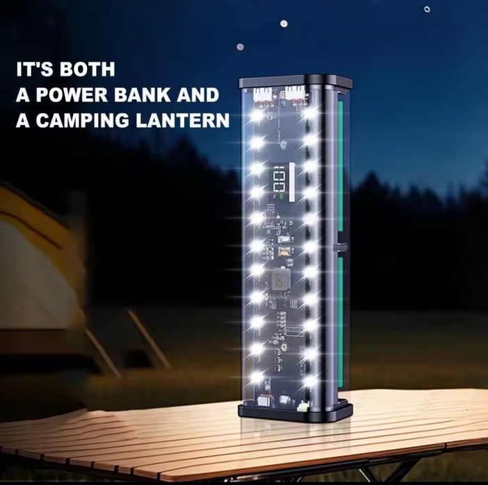 Кейс для самостійної сборки powerbank 'KyberPank' 6 шт та 8шт 18650