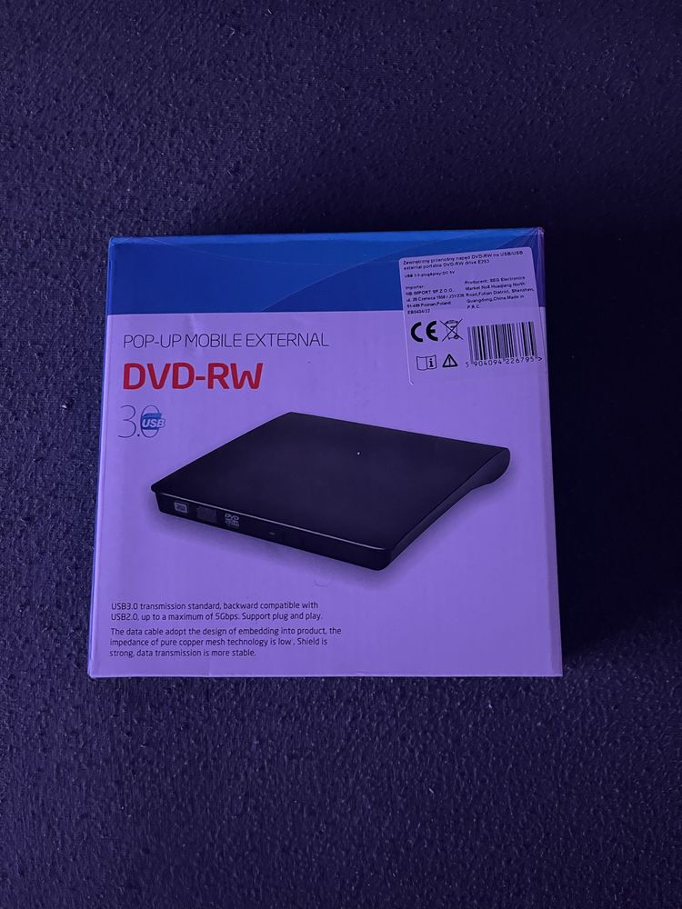 Naped DVD na USB 3.0