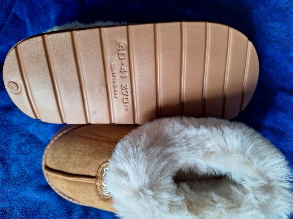 Zimowe buty, kapcie cieplutkie 40 ,wkładka 24,5cm