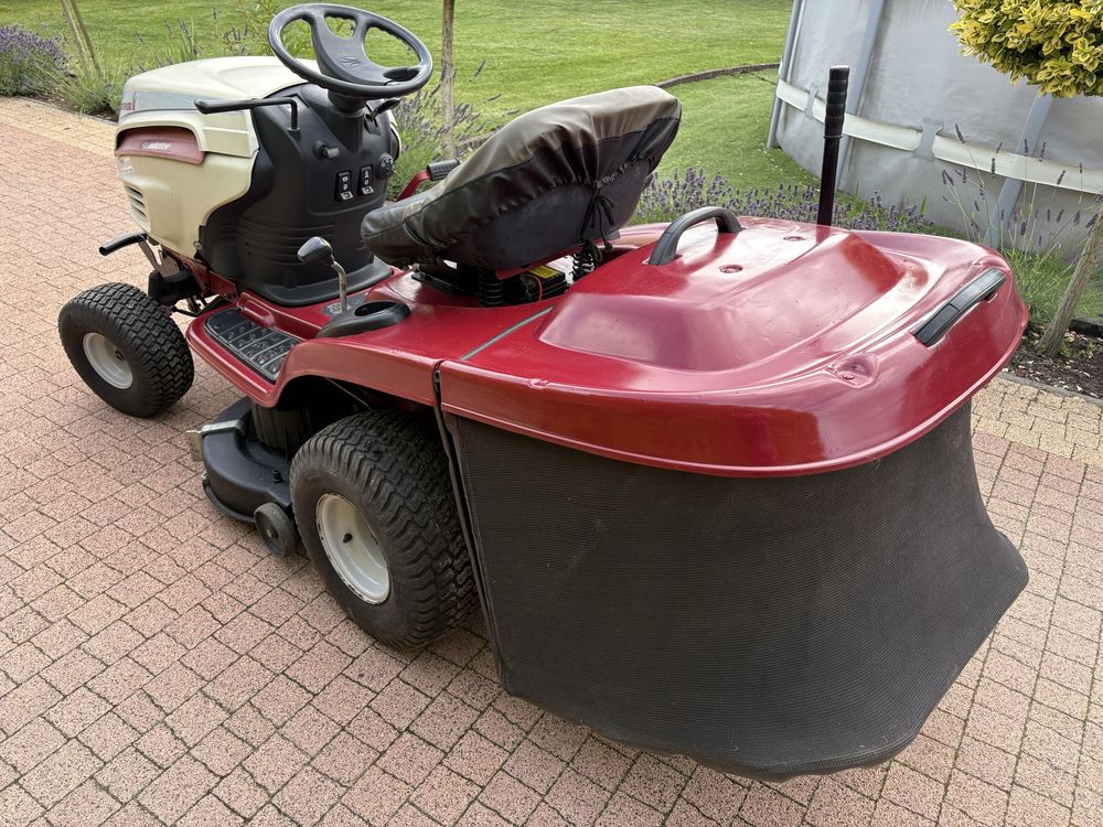 Traktorek z koszem Gudbrod silnik B&S 15,5 hp automat,tompomat,hak