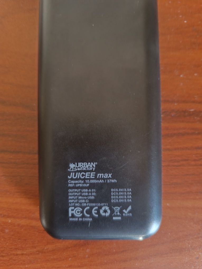 Power Bank Urban Factory 10000 mAh