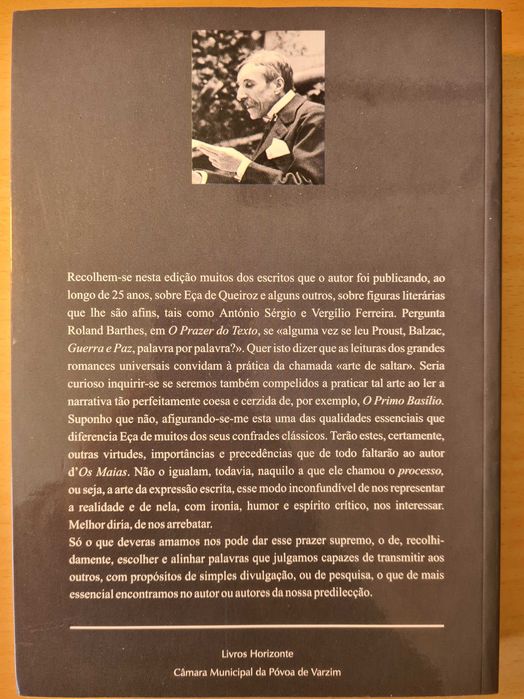 Livro "Sobre Eça de Queiroz" de A. Campos Júnior