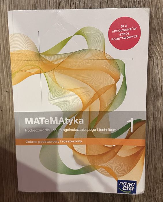 Matematyka 1 nowa era zakres podstawowy i rozszerzony