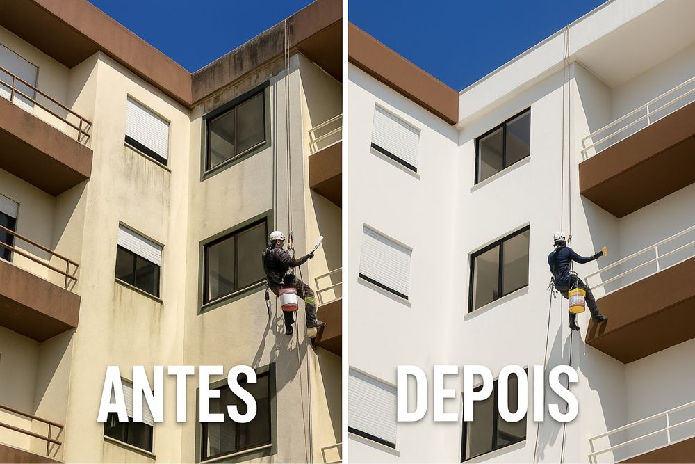 Pintura e Revitalização de interiores e fachadas - Coimbra
